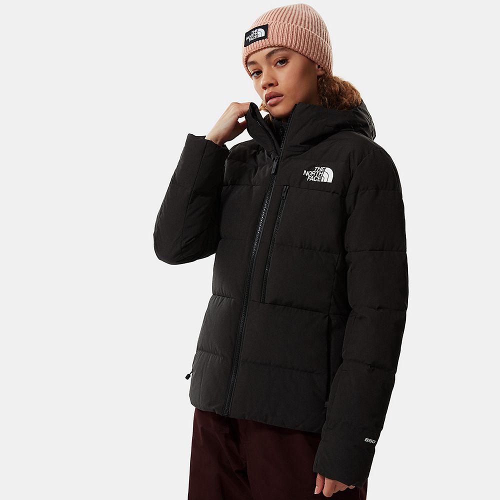 The North Face Waterproof Jackets Womens Australia - The North Face Heavenly Black Skiing And Snowbo